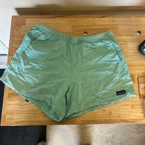 Patagonia Mint Green Casual Shorts
